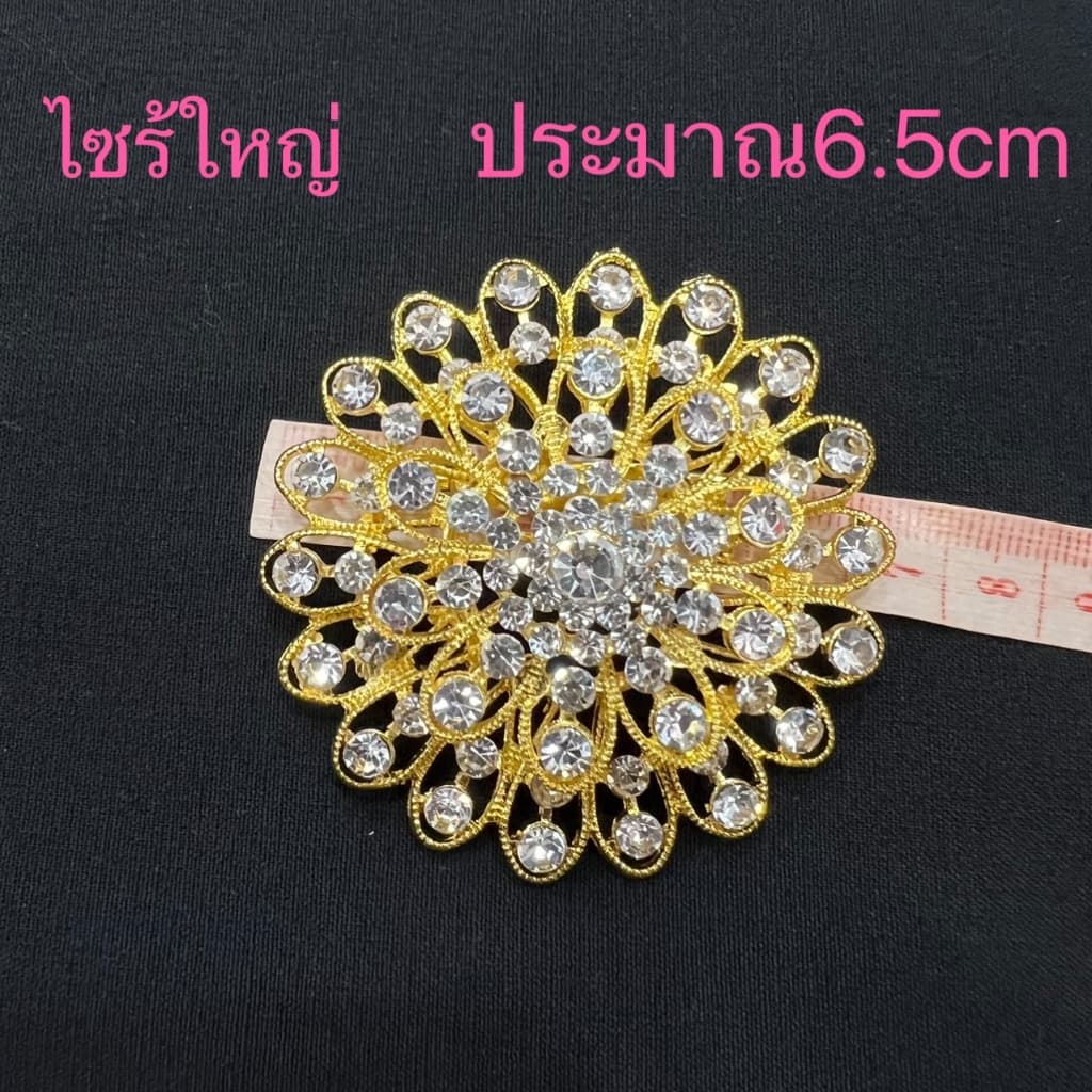 Fashion jewele เข็มกลัดสวยๆ อเนกประสงค์ เครื่องประดับชุดไทย ในไทย รูปที่ 2