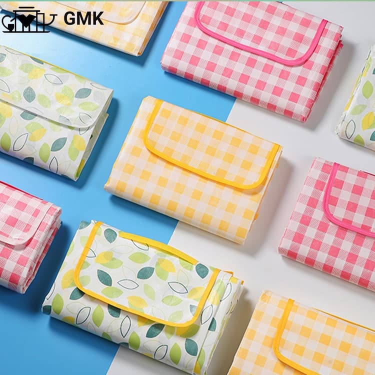 เสื่อปิคนิคพับได้ ทนต่อการสึกหรอ กันน้ำ กันคราบ ซักได้ ขนาด150x200/150x100/200x200cm G2834 รูปที่ 1
