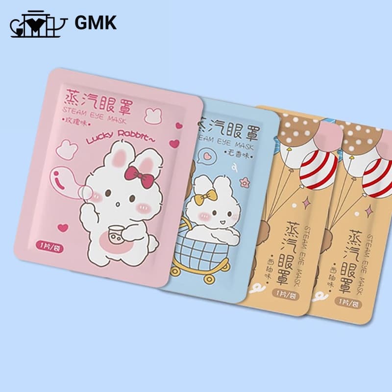 มาส์กตาไอน้ำ แผ่นมาส์กตาอุ่น ลดขอบตาดำ แก้ปวดตา บำรุงรอบดวงตา ลดถุงใต้ตา แบบใช้ครั้งเดียว Steam Eye Mask G2841 รูปที่ 3