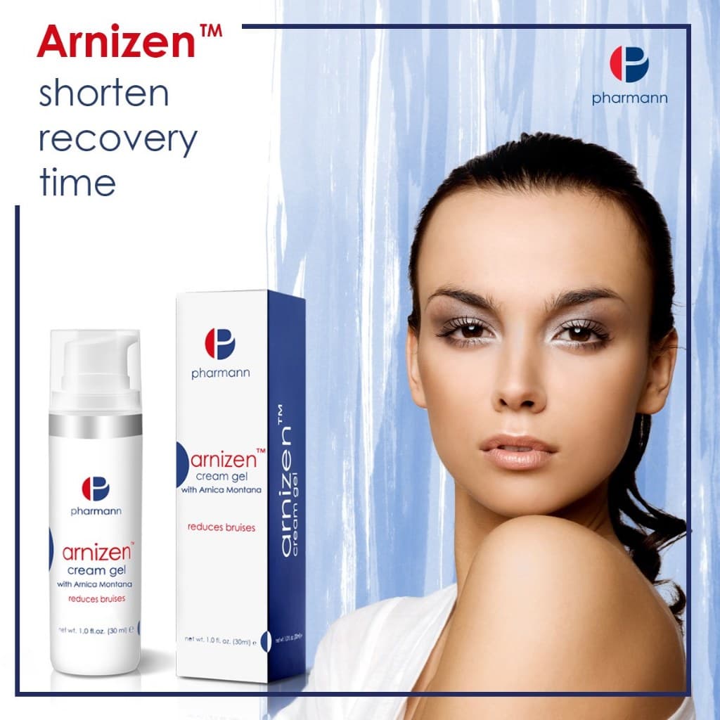 PHARMANN ARNIZEN CREAM-GEL 30ml ช่วยลดรอยบวม รอยช้ำ ศัลยกรรมใบหน้า อุบัติเหตุหน้าฟกช้ำ รูปที่ 3