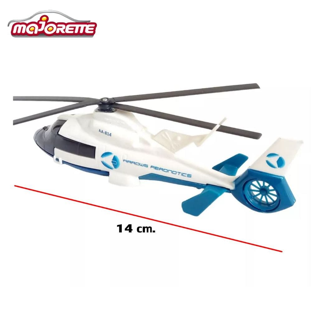โมเดลเฮลิคอปเตอร์ helicopter งานแท้ majorette พับเก็บล้อได้ *งานนอกแพ็ค* เคลียสต๊อกจากโรงงาน โมเดลเครื่องบิน รูปที่ 2