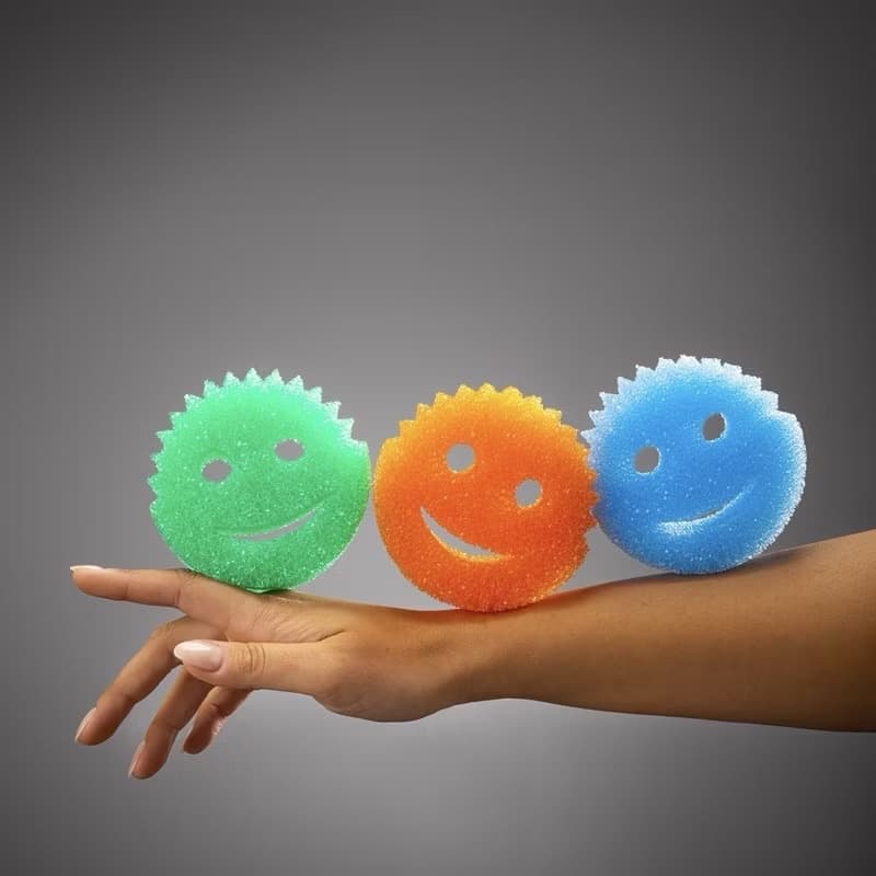 Scrub Daddy ฟองน้ำอเนกประสงค์ นำเข้าจากอเมริกา ฟองน้ำหน้ายิ้ม รูปที่ 7