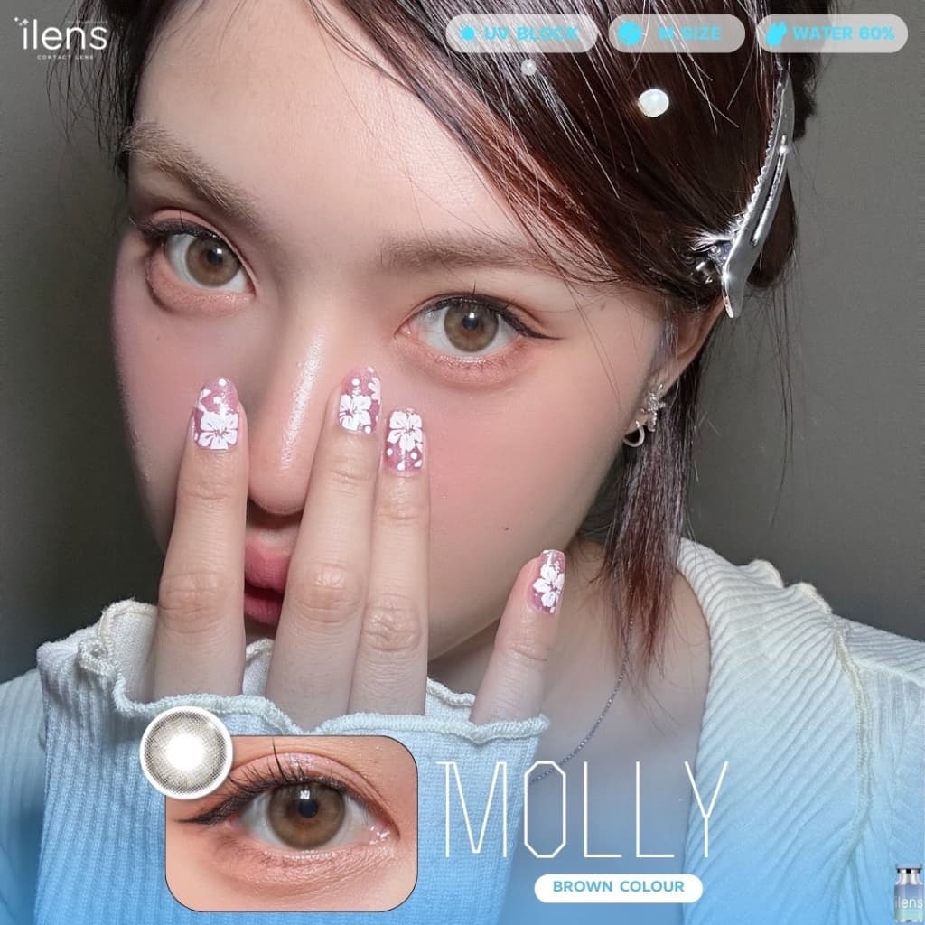 Molly สายตาปกติ ถึง -10.00 Dia 14.0 : iLens รูปที่ 8