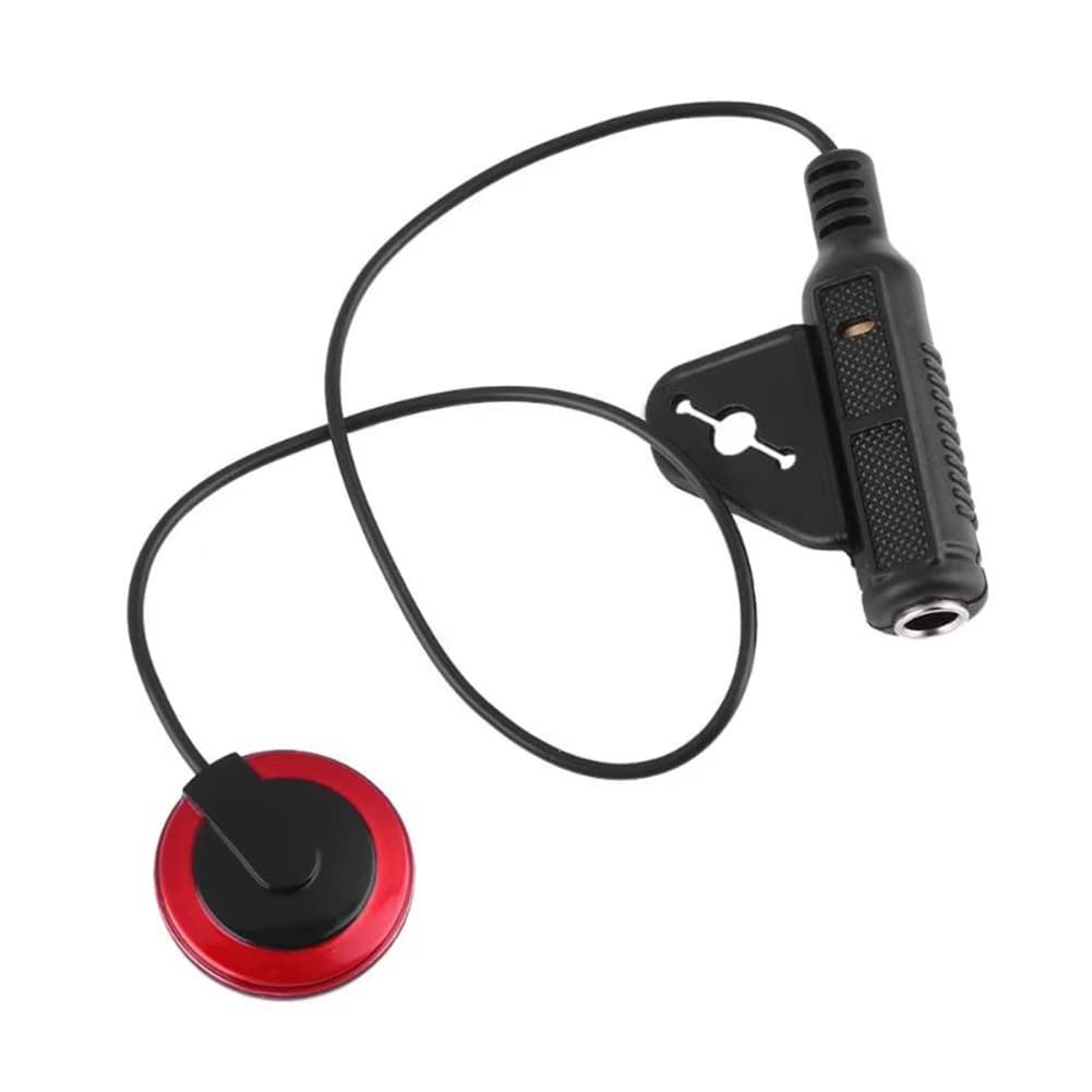 ปิ๊กอัพกีตาร์ Professional Piezo Contact ไมโครโฟน Pickup อุปกรณ์เสริมสำหรับกีตาร์ ปิ๊กอัพกีตาร์โปร่ง รูปที่ 6