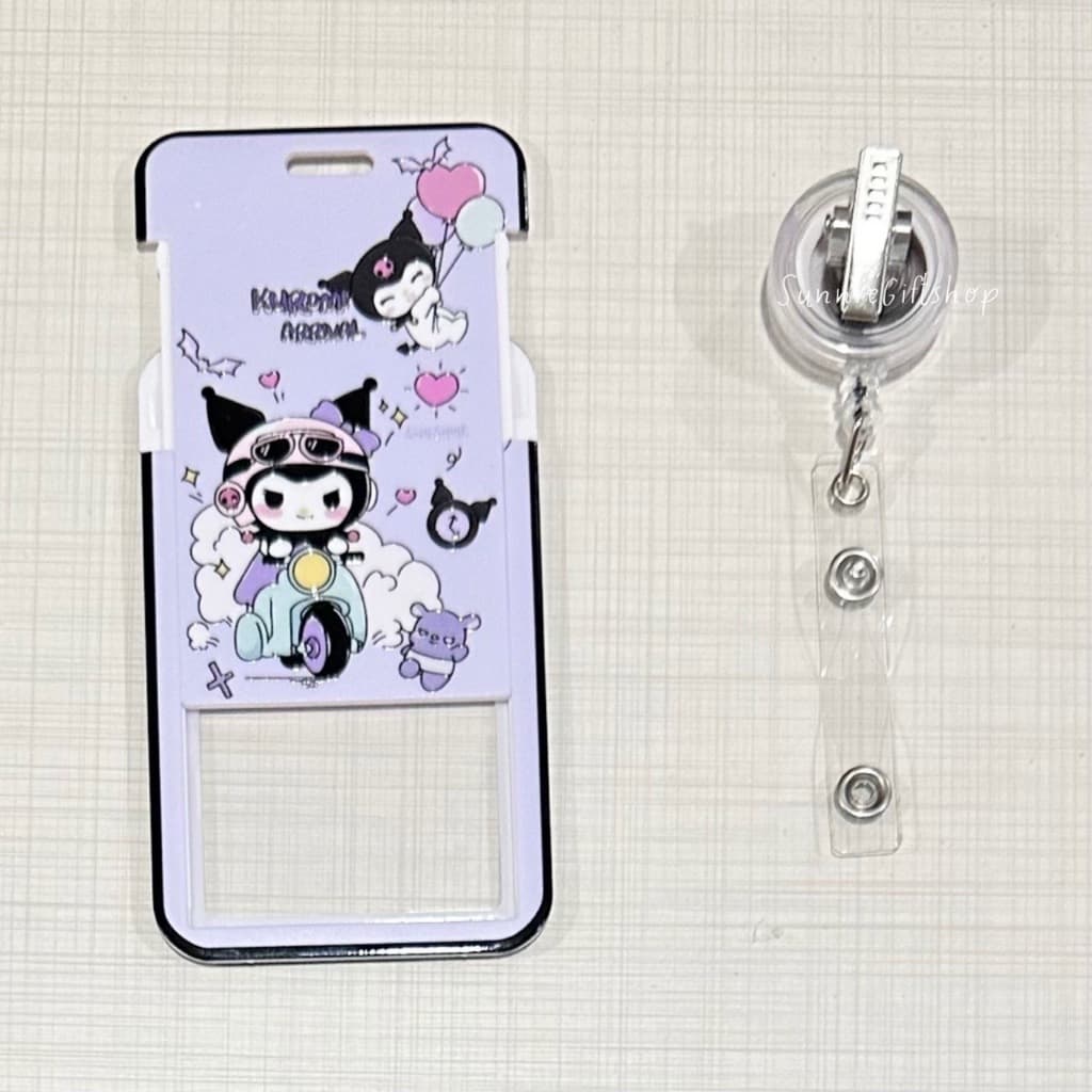 ที่ใส่บัตรพลาสติก ลายการ์ตูน แบบที่หนีบ พร้อมตัวโยโย่แบบใส ลายชุดที่2 รูปที่ 4