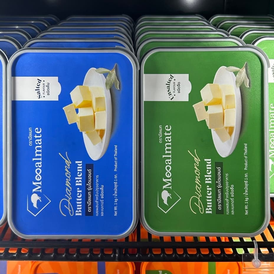 Mealmate Diamond Butter Blend เค็ม/จืด 1 KG📌(ส่งเย็น)