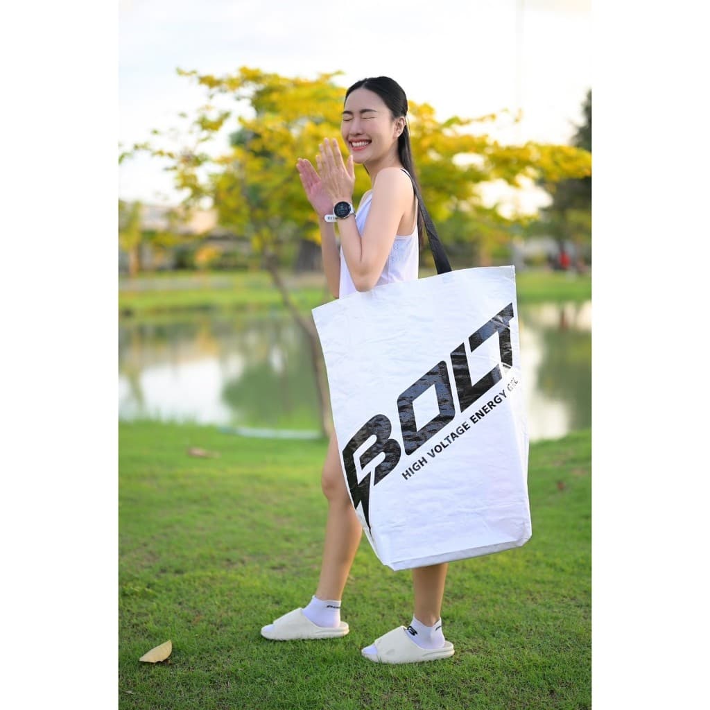 SUPER BIG TOTE BAG กระเป๋าอเนกประสงค์ใบใหญ่, กระเป๋าใส่ของใบใหญ่ยักษ์, กระเป๋ากระสอบใส่ของ, กระเป๋ากระสอบใบใหญ่ รูปที่ 4