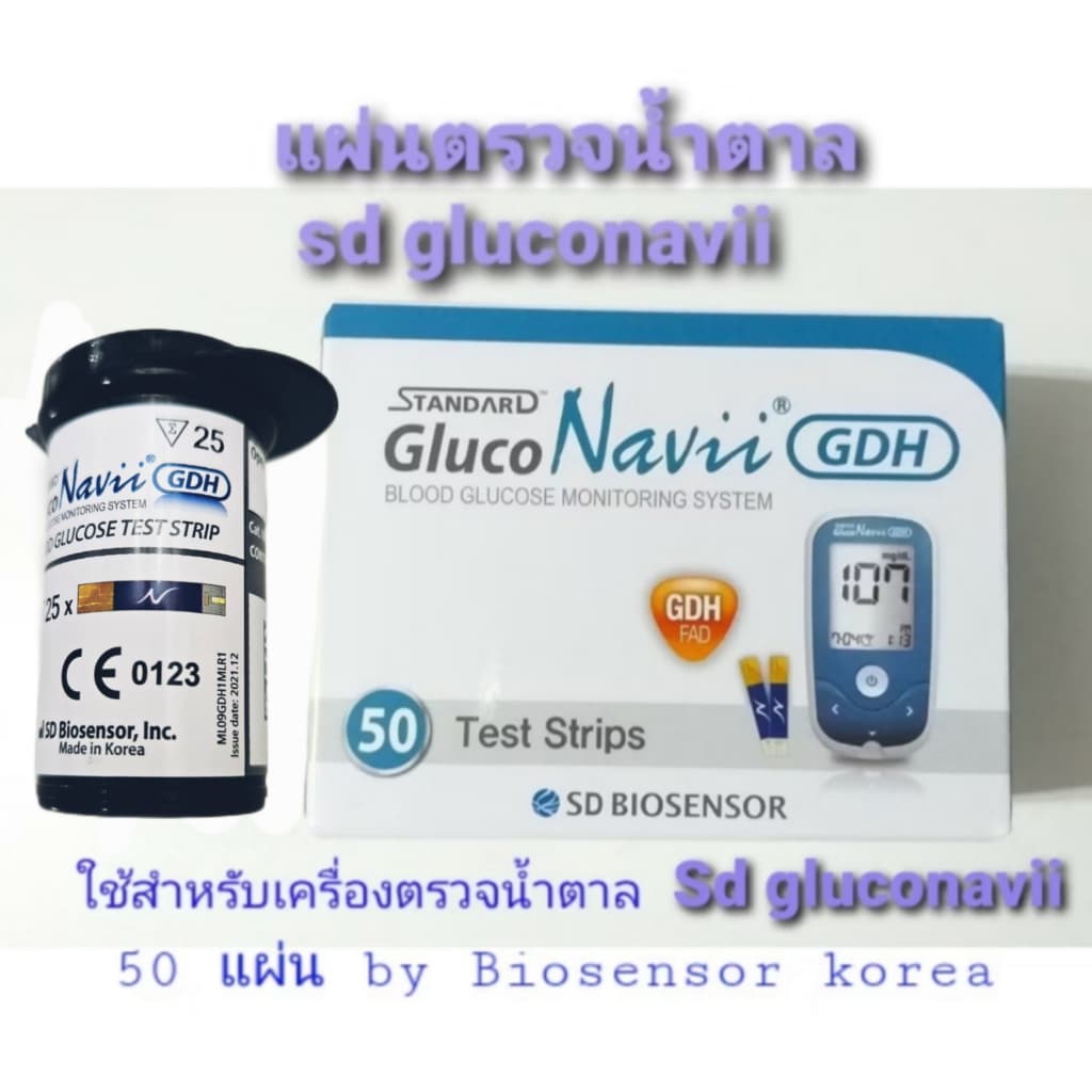 แผ่นตรวจน้ำตาลGluconaviiจากเกาหลีใต้ รูปที่ 1