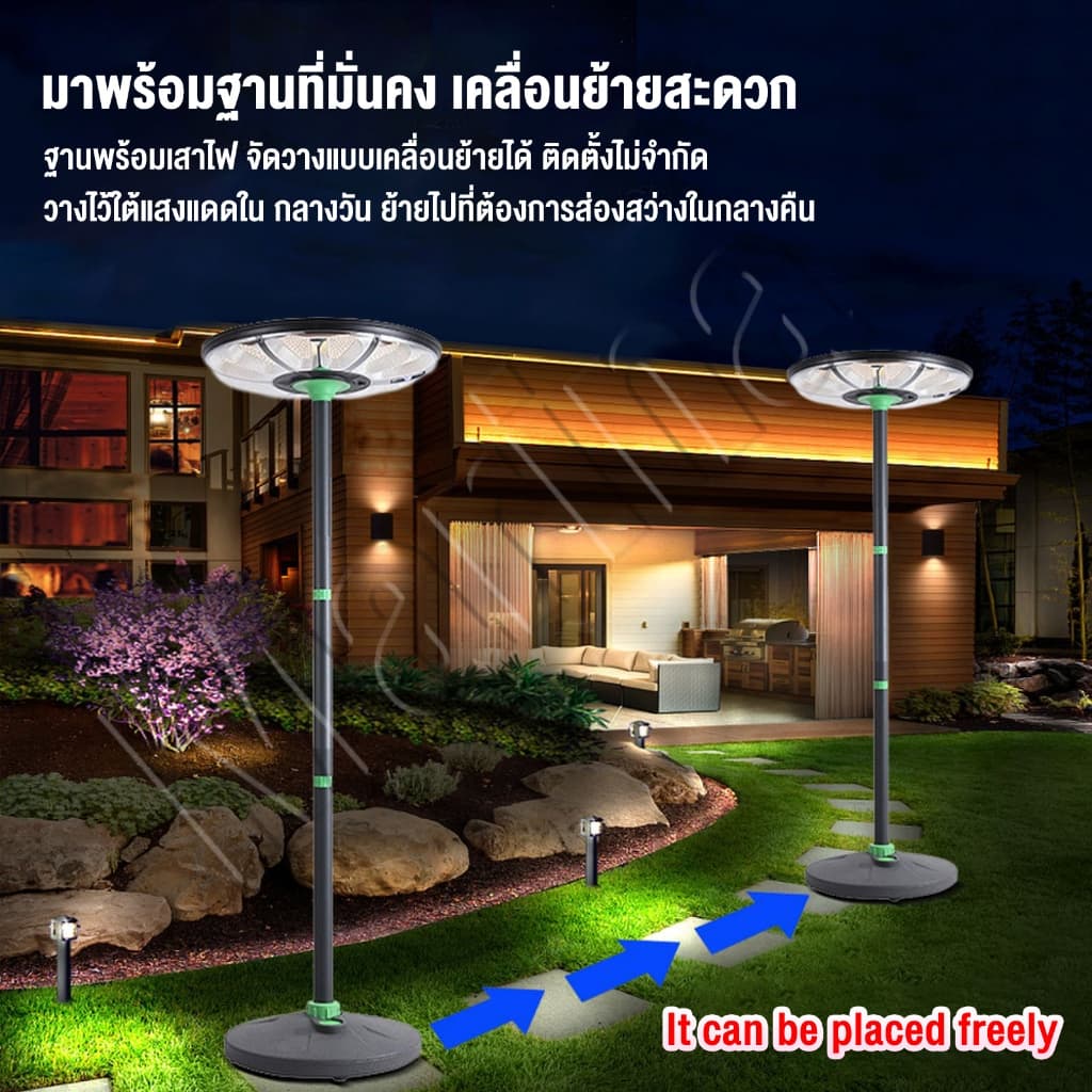 UFO เสาไฟสูงที่เคลื่อนที่ได้ เสาไฟติดผนัง ขาไฟ ฉาก เสาไฟแบบยึด ขาตั้งไฟ UFO สำหรับ สำหรับรู รูปที่ 2