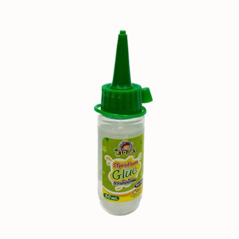 กาวติดโฟม NEW ไฮ คิดอาร์ท กาวติดโฟม 100 / 500ml./1000ml./ขวด Hi / Kid Art Styro Foam Glue. US.Station รูปที่ 7