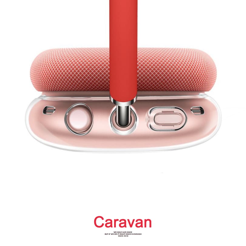Caravan Crew ซิลิโคนนุ่ม TPU เคสป้องกัน สําหรับ แอร์พอด แมกซ์ หูฟัง อุปกรณ์เสริม ฝาครอบใส เปลี่ยนได้ แถบคาดศีรษะ รูปที่ 6