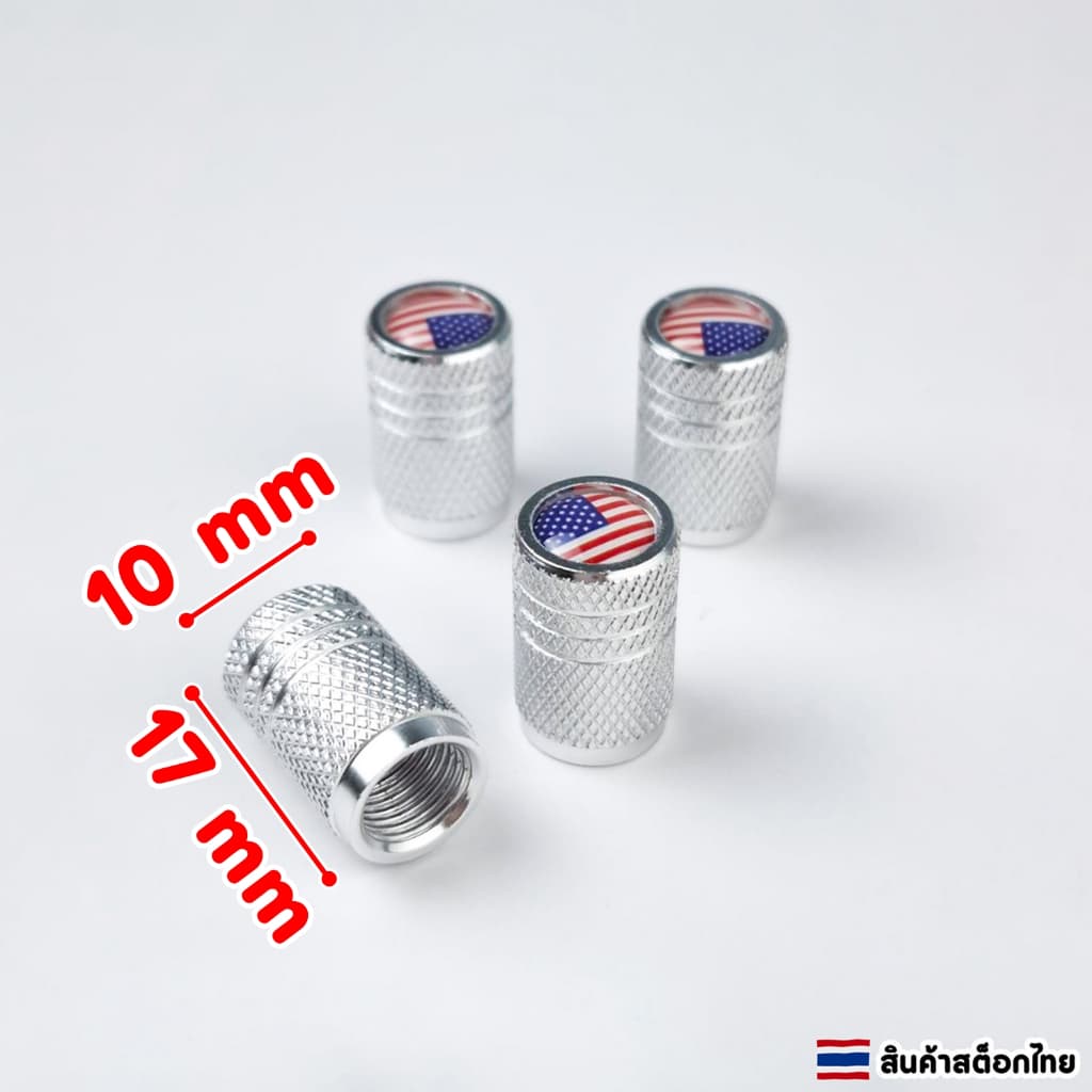 จุกลมยาง จุดเติมลมรถยนต์ รถมอเตอร์ไซค์ ราคาต่อ 1 ชิ้น รูปที่ 3