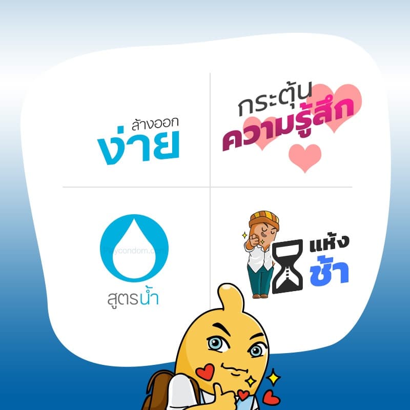Lovcae Water Base เจลหล่อลื่นสูตรน้ำ เนื้อเจลใส สูตรเข้มข้น แห้งช้า บรรจุ 1 ชิ้น รูปที่ 4