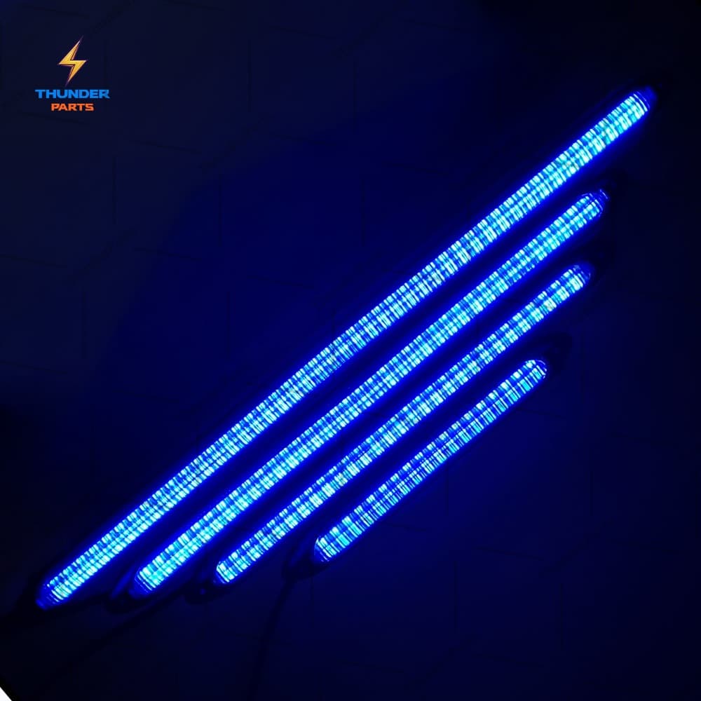 ชุด2ชิ้น ไฟเดย์ไลท์ LED 12V ไฟเลี้ยววิ่ง Daylight รถยนต์ หรือรถรุ่นทั่วไป รูปที่ 7