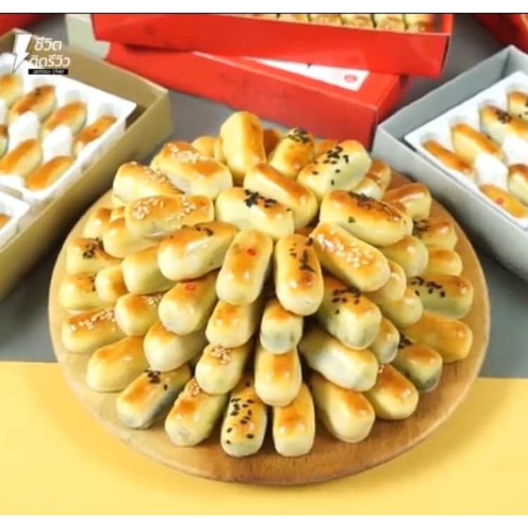 ขนมเปี๊ยะนมสด เอสเบเกอรี่ อร่อยมากกกกก รูปที่ 3