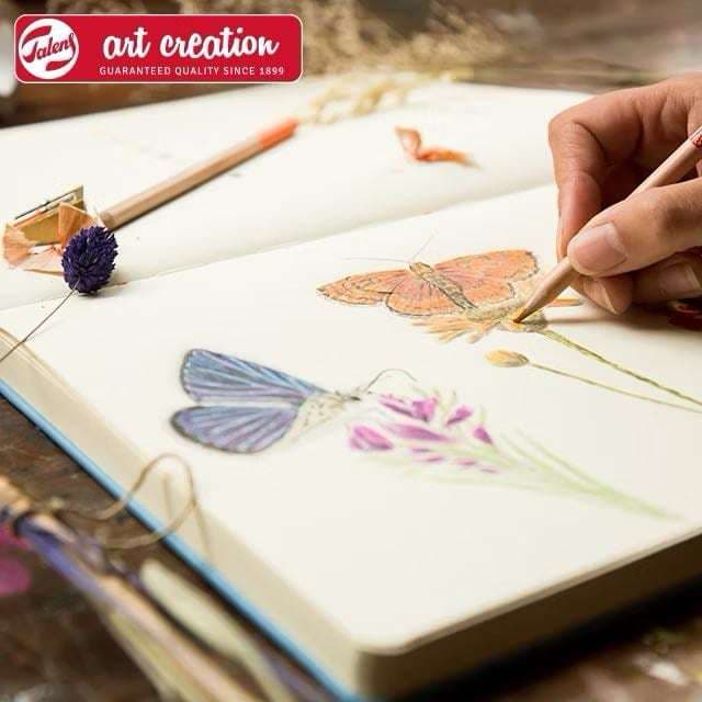 Talens Art Creation Sketch Book 140 grams 80 sheets สมุดสเก็ตช์ สมุดโน๊ต ไม่มีเส้น รูปที่ 6