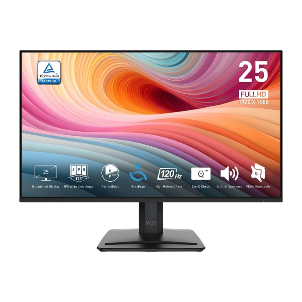 MSI Monitor PRO MP251 E2 - 24.5"/IPS/120Hz/3Y*3 MNL-002206 รูปที่ 2
