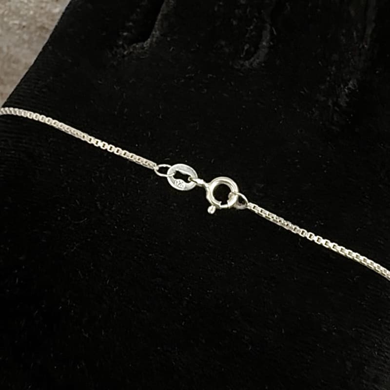 สร้อยคอเงินแท้ 92.5 พร้อมจี้หัวใจฝังเพชรสวิส รุ่น Alicia เคลือบทองคำขาว 18k แถมฟรีเซ็ตของขวัญ รูปที่ 6
