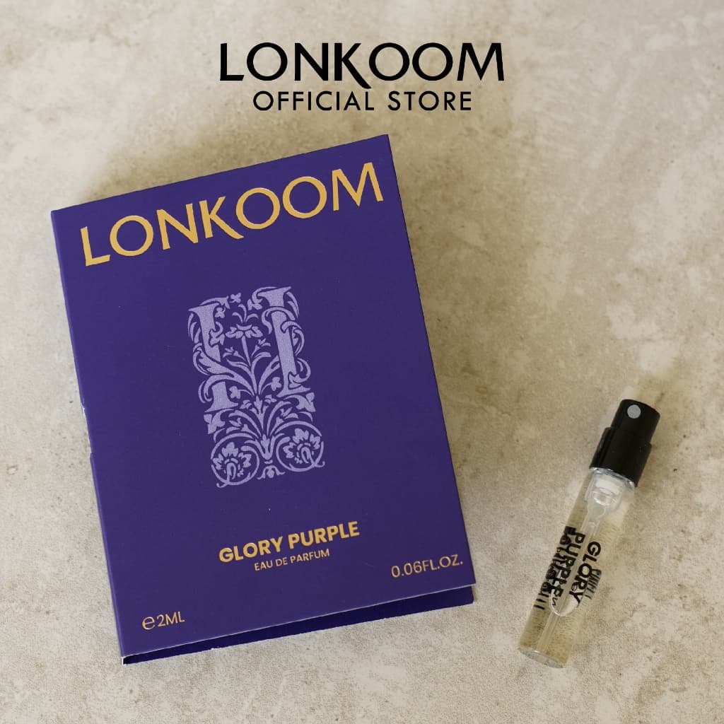 LONKOOM น้ำหอมทดลอง 1.8ml 2ml น้ำหอม unisex ผู้ชาย ผู้หญิง EDP น้ำหอมติดทน แบรนด์แท้ ขนาดพกพา รูปที่ 3