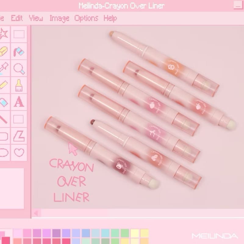 ใหม่!MEILINDA Crayon over liner รูปที่ 2