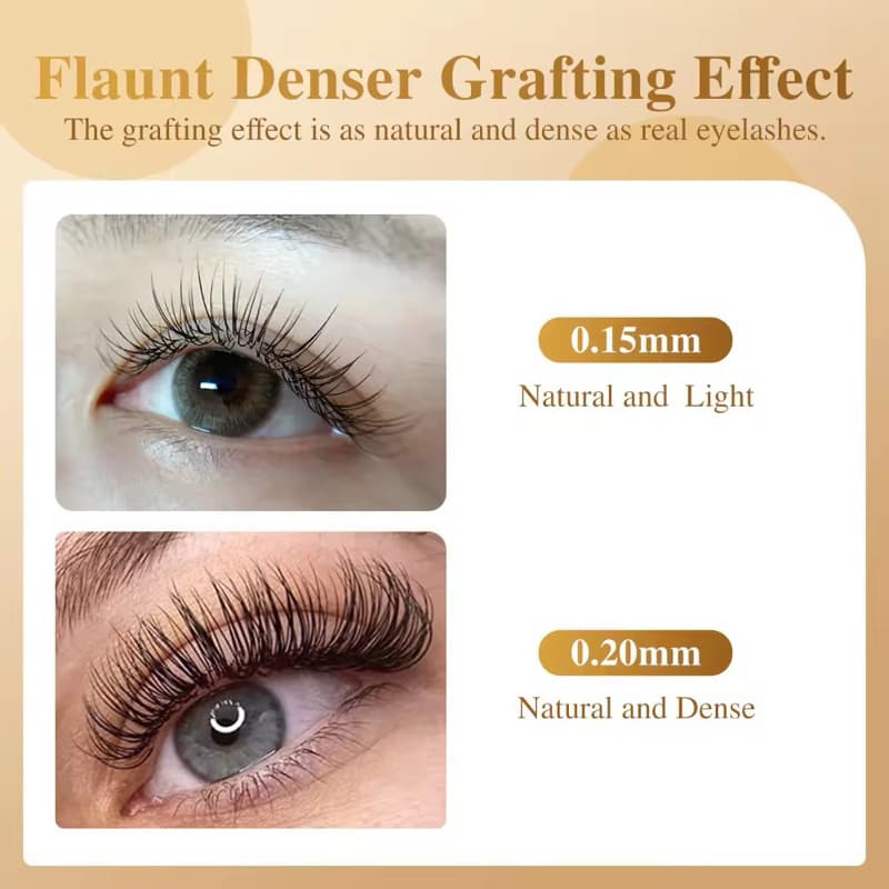 ขนตาเส้นแบนปลายแฉก NAGARAKU 5th Generation Premium Matte Ellipse Lash #อุปกรณ์ต่อขนตา ในไทย รูปที่ 6