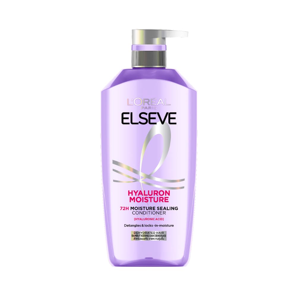 L'ORÉAL PARIS Elseve Hyaluron Moisture 72h Sealing Conditioner ครีมนวดผม 375ml รูปที่ 3