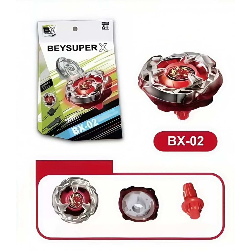 รุ่นใหม่ เบย์เบลด รุ่น BEYSUPER X ยอดฮิต ในกล่องอุปกรณ์พร้อมเล่น ลูกข่างของเล่นเบย์เบลด รูปที่ 7