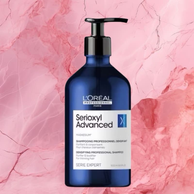 LOREAL Serioxyl Advanced 90 300 500 1500 ML.แชมพู และ เซรั่มหยดหนังศรีษะ ลดการหลุดร่วงเส้นผม รูปที่ 3