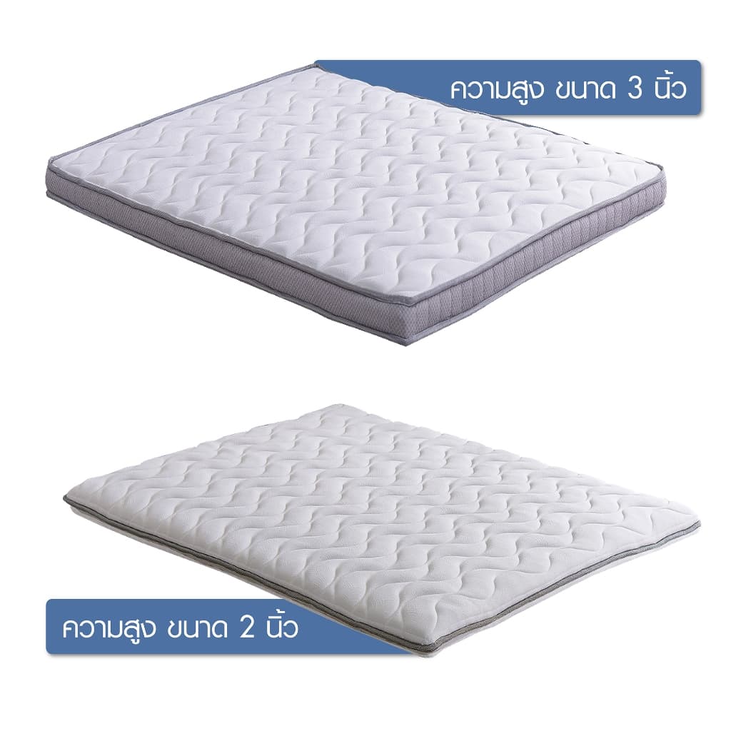 LUCKY Mattress ที่นอนยางพารา 100% CLOUDSOFT NATURAL LATEX รูปที่ 9