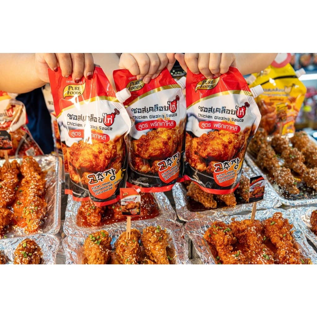ซอสเคลือบไก่ สูตรพริกเกาหลี ขนาด 1,000 g. ตราเพียวฟู้ดส์ ทำง่ายๆแค่คลุก วัตถุดิบจากเกาหลี รูปที่ 4