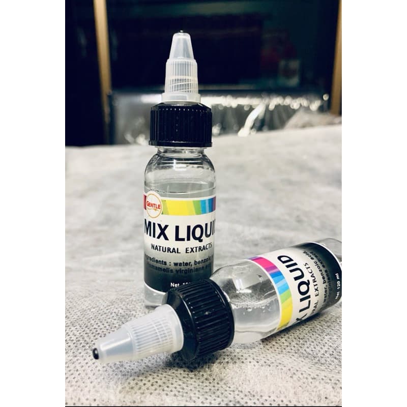 GENTLE MIX LIQUID NATURAL EXTRACTS มีให้เลือก 2 ขนาด ขนาด 120 ml.ขนาด 30ml.มิกส์สี มิกส์เงาเพิ่มความสด ลดหนืด ทำเงาเนียน รูปที่ 2