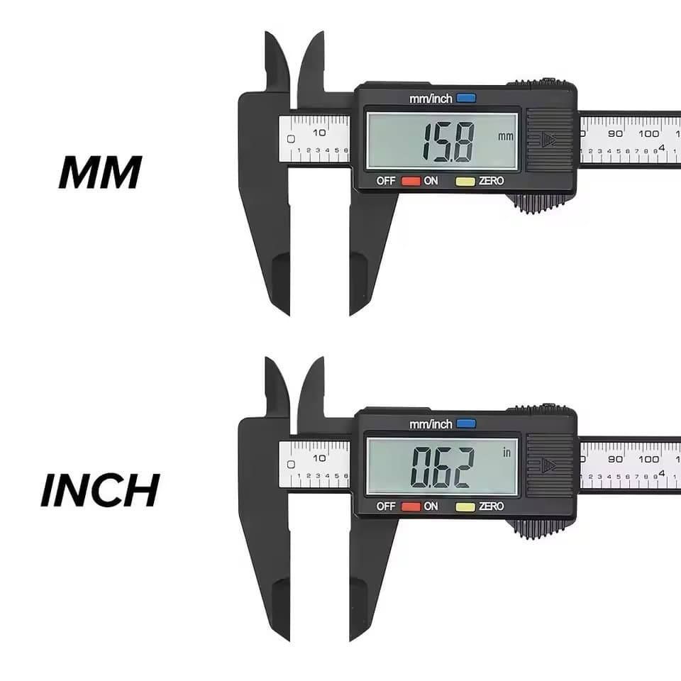 เครื่องวัดดิจิตอล เวอร์เนียร์ Digital Vernier caliper ขนาด 150 mm หรือ 6 นิ้ว รูปที่ 7