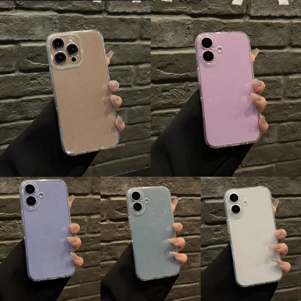 เคสใสกากเพชร รุ่น7plus xr xmax i11 11pro 11promax i12 12promax i13 13 pro max 14 pro max 15 pro max 16 pro max รูปที่ 1