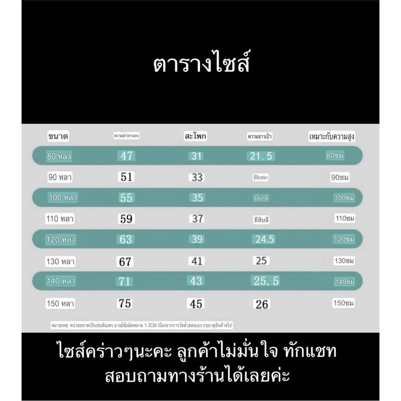 จากไทยกางเกงยีนส์เด็ก กางเกงยีนส์ขายาวเด็กผู้หญิง แต่งลูกไม้ชายกางเกง รูปที่ 9