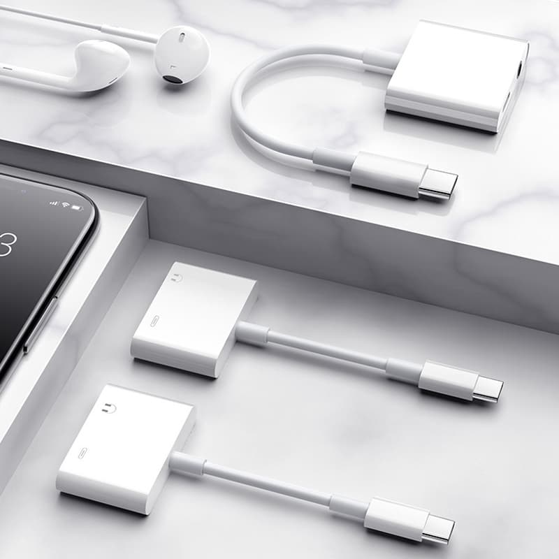 ส่งจากไทยเหมาะสำหรับแท็บเล็ตและโทรศัพท์มือถือ Apple อะแดปเตอร์สายออดิโอ 3.5 มม. ถึง Apple รูปที่ 7