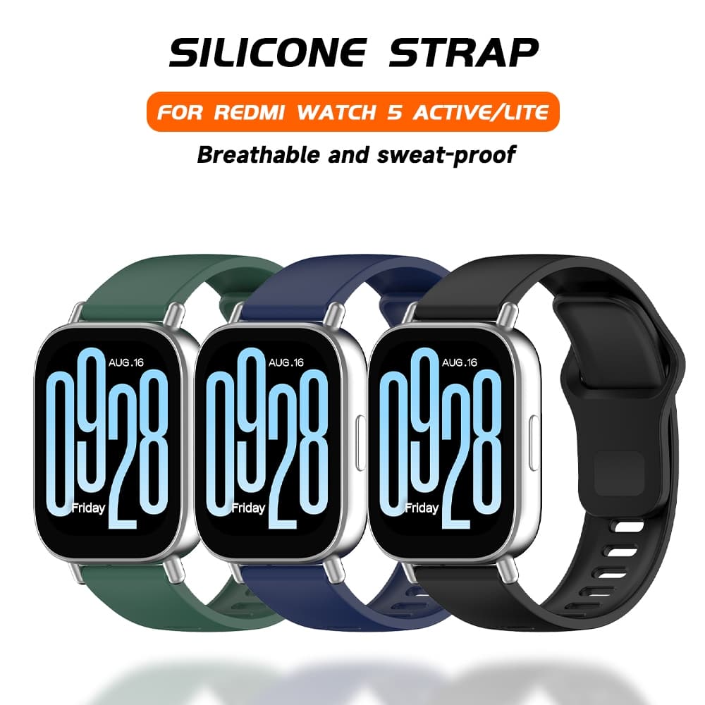 ส่งจากไทยใช้ได้กับสายรัด Redmi Watch5Active สายรัด Redmi watch5 Lite สายรัด Redmi 5 Youth Edition รูปที่ 3