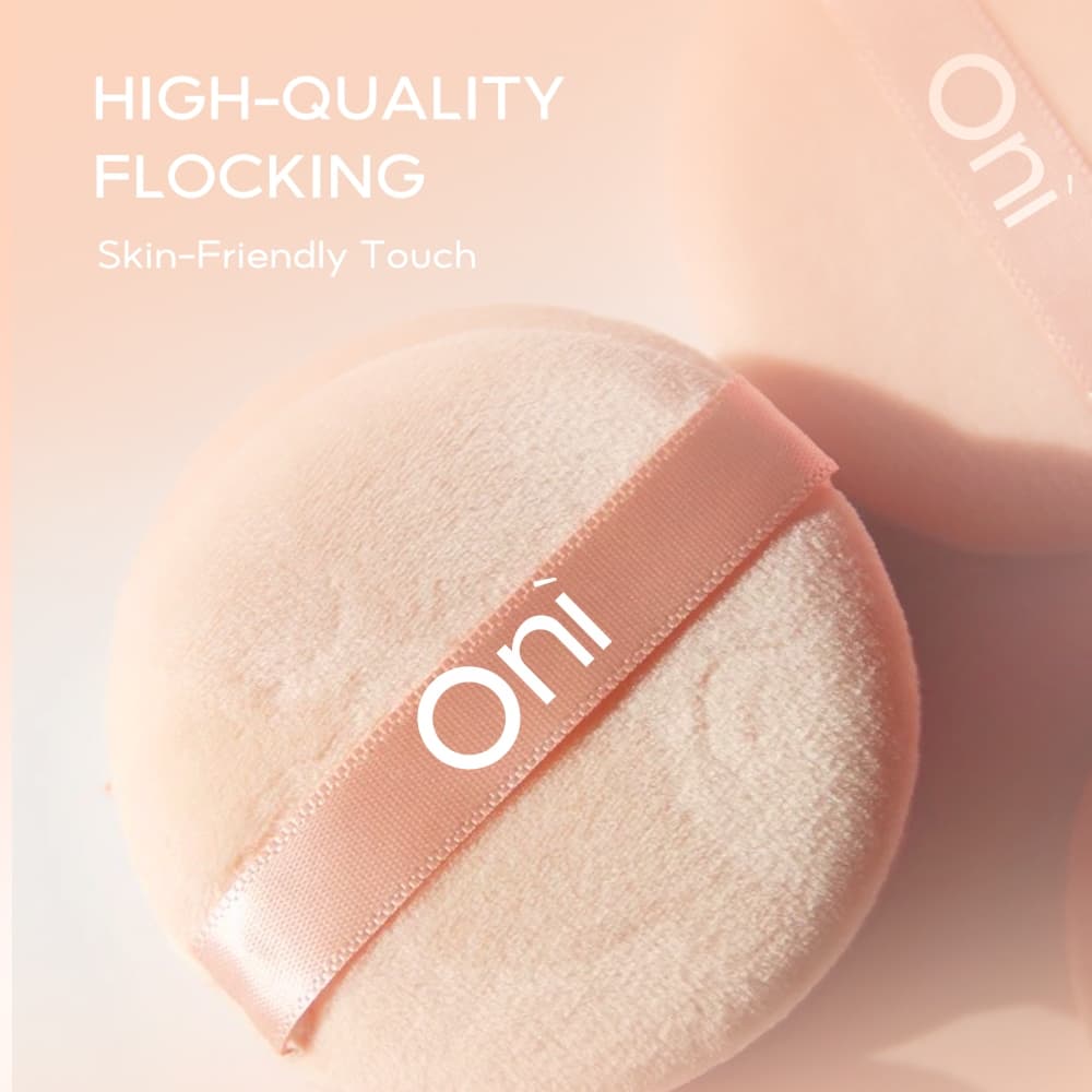 Oni Ultra Soft Velour Body Powder Puff-A รูปที่ 2
