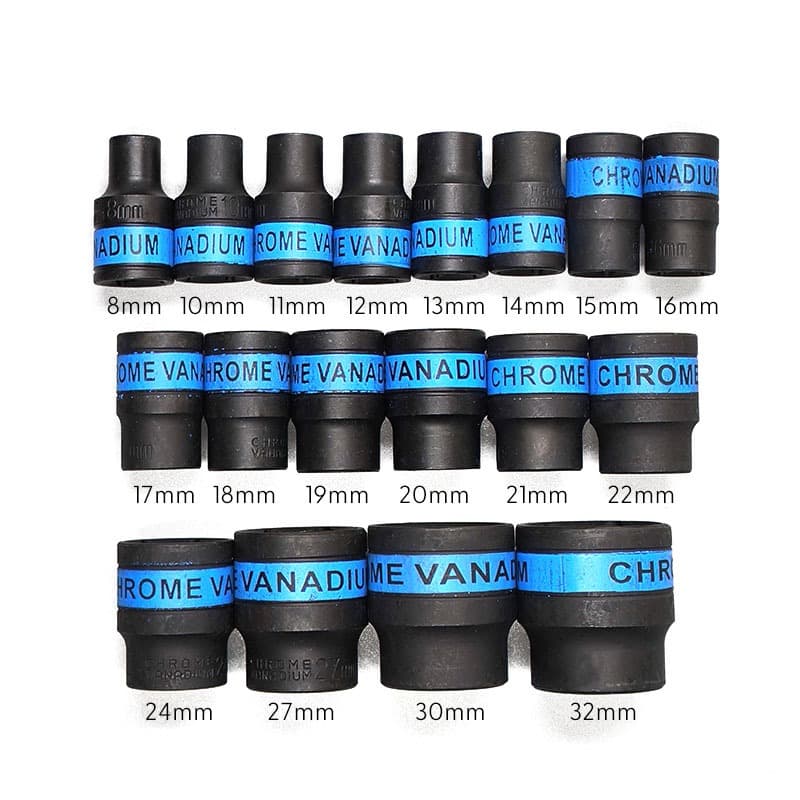 MUSCLE COW ชุดบล็อกประแจ เครื่องมือช่าง ชุดประเเจ ประแจ ชุดบล็อก 24 ชิ้น ขนาด 1/2 จำนวน 24 pcs รูปที่ 5