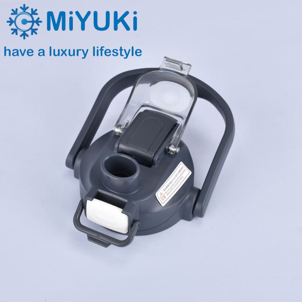 MiYUKi ขวดน้ำพร้อมสายรัด ความจุของถ้วยน้ำ1000ml/1300ml ถังด้านในทำจากสแตนเลส 316 จัดส่งจากกรุงเทพฯ รูปที่ 6