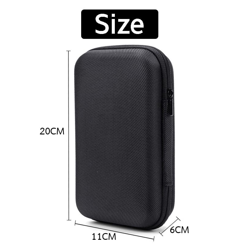 กระเป๋าใส่หูฟัง สายชาร์จ Power Bank ฮาร์ดดิสและอื่นๆ รุ่น BAG 103 มีให้เลือกหลายขนาด รูปที่ 8