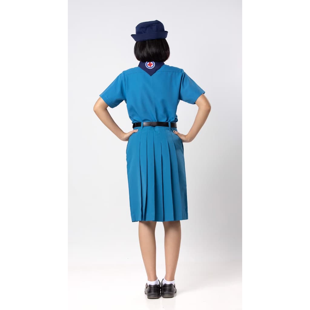 เสื้อยุวกาชาด เฉพาะเสื้อ ราคาพิเศษ!!! สีฟ้า ชัยพฤกษ์ KGM Uniform รูปที่ 4