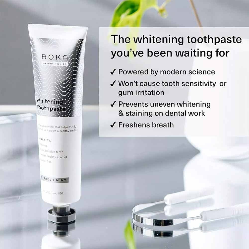 Shipping from Thailand-BoK Fluoride Free Toothpaste Nano Hydroxyapatite, Remineralizing, Sensitive Oral Care รูปที่ 3