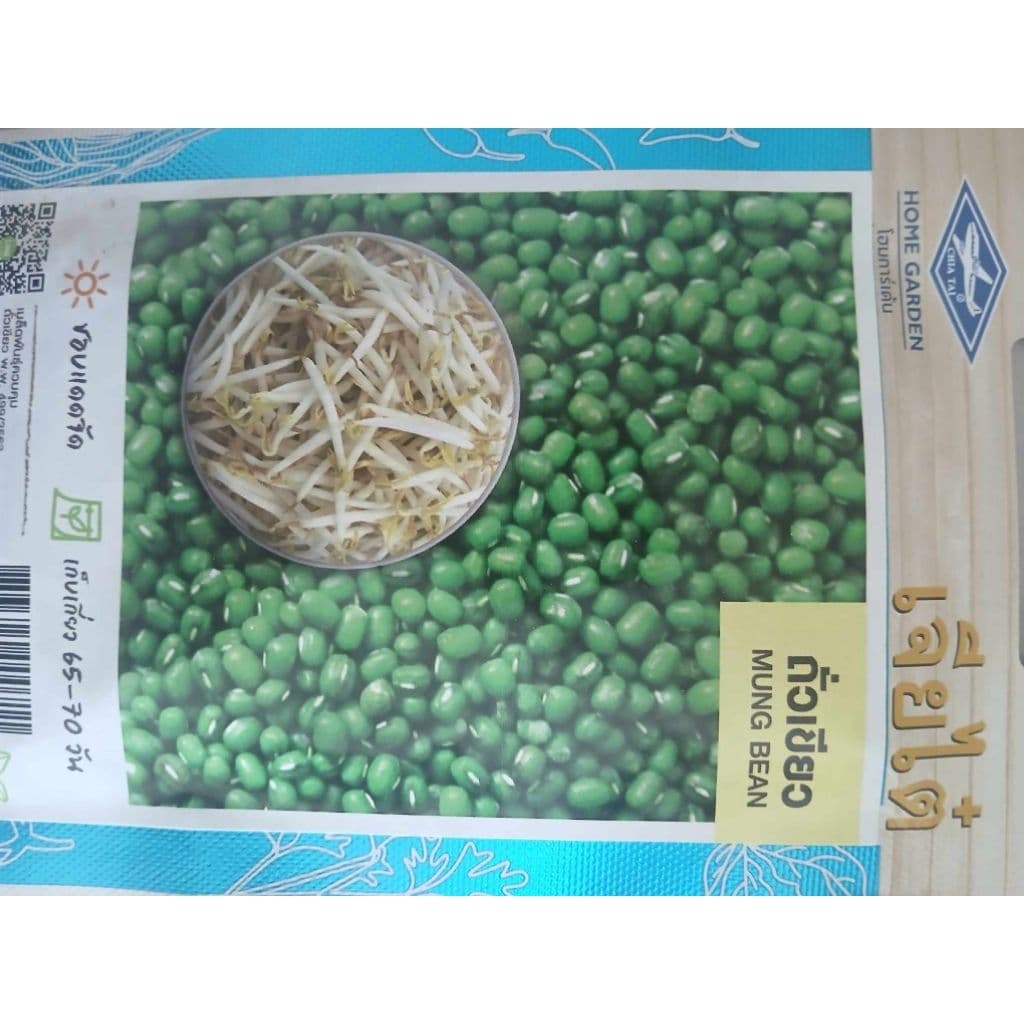 เมล็ดพันธุ์ ถั่วเขียว ถั่วงอก MUNG BEAN ตรา เจียไต๋ รูปที่ 3