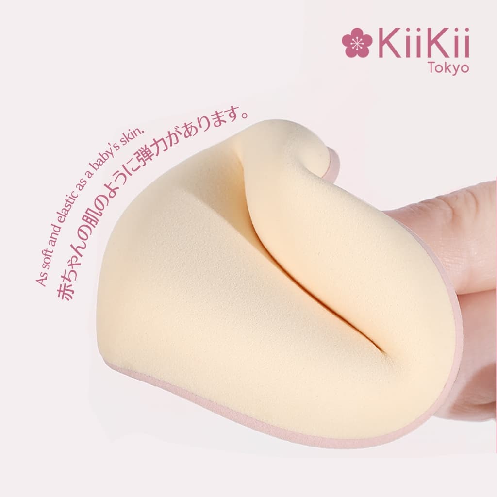 KiiKii พัฟแต่งหน้า พัฟคุชชั่น ขนาดใหญ่ ถนอมผิว ไม่กินรองพื้น รูปที่ 4