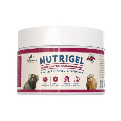 อาหารลิง NutriGel เจลลิง/อาหารแท่ง แคลเซียมลิง เหมาะกับมาโมเสท ทามารีน คาปูชิน ลิงกระรอก บุชเบบี้ นำเข้าจากออสเตรเลีย รูปที่ 6