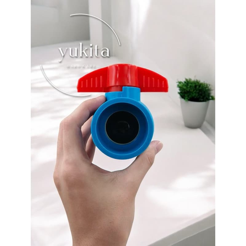 ขนาด 1/2 นิ้ว บอลวาล์วพีวีซี PVC อย่างดี เนื้อหนา รับแรงดันได้ถึง 150 psi บอลวาล์ว PVC รูปที่ 7