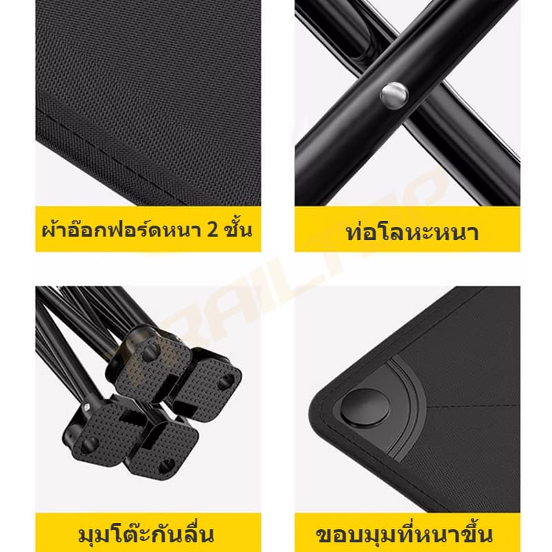 TRAILTOP เก้าอี้สนาม เก้าอี้ปิคนิค เก้าอี้แคมป์ปิ้ง เก้าอี้พับขนาดเล็ก พับได้ พกพาสะดวก รูปที่ 4
