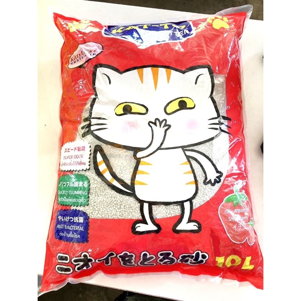 ทรายแมวkatto ขนาด10L ทรายถูก รูปที่ 5
