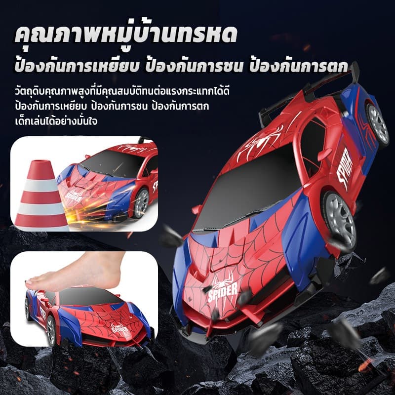 รถบังคับ รถบังคับวิทยุ 2.4G รถบังคับเเรงๆ แปลงร่างเป็นหุ่นยนต์ rc car รถบังคับของเล่น ของเล่นเด็ก รูปที่ 4