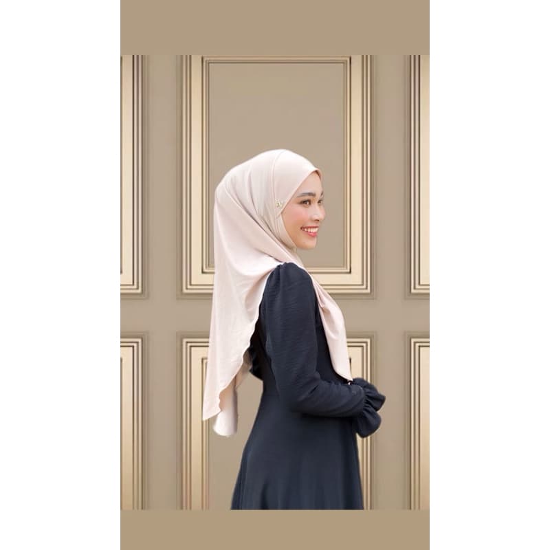 HIJAB สวมสำเร็จ ผ้ายืด ity นางฟ้า รูปที่ 2